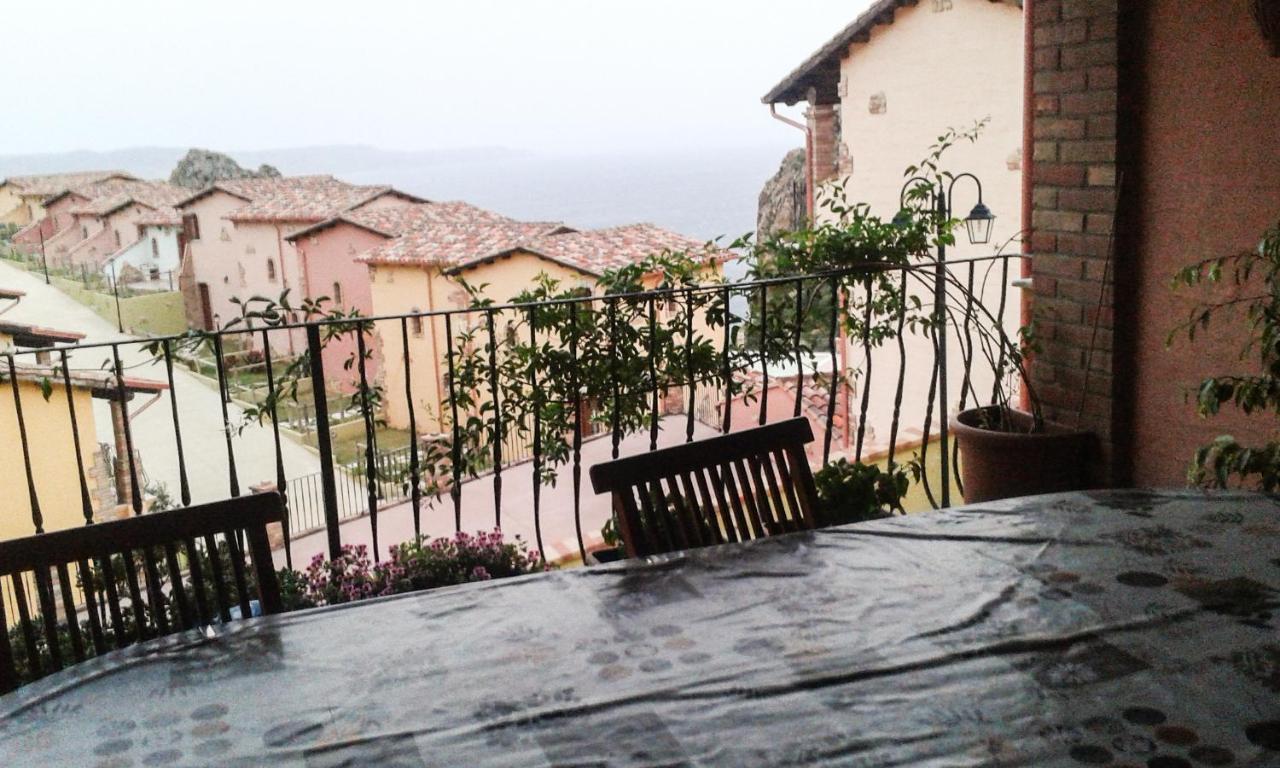 Villa La Terrazza Fiorita Nebida Exterior foto